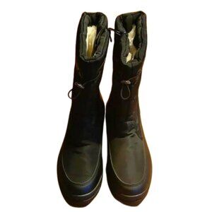 Hypocrute Women's Snow Boots Size 7 Fur Lined, Water Resistant winter boots